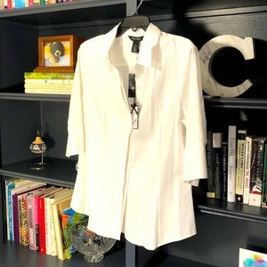 WhiteHouseBlackMarket white shirt Size 16
